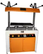 Hydraulic Book Press with two independent stations in size 15