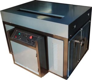 Edge Squaring Machine heavy duty for finishing exercise notebooks from back edge that is spine flattening