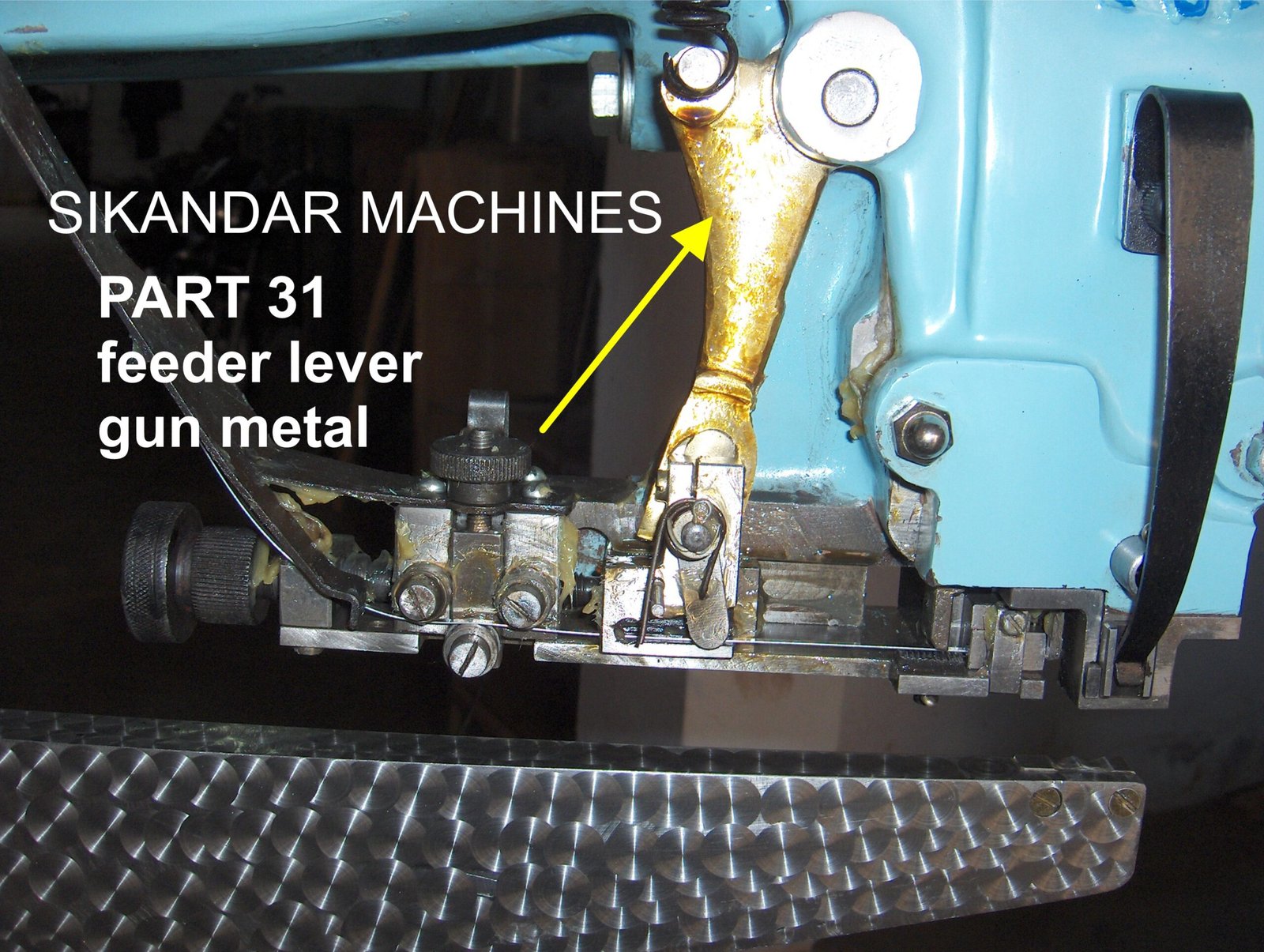 PART 31 FEED LEVER GUN METAL