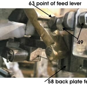 STOP BOLT OF FEED LEVER