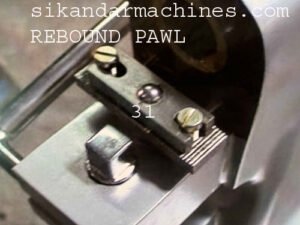 Rebound Pawl Part No 31 lock & Brake Part